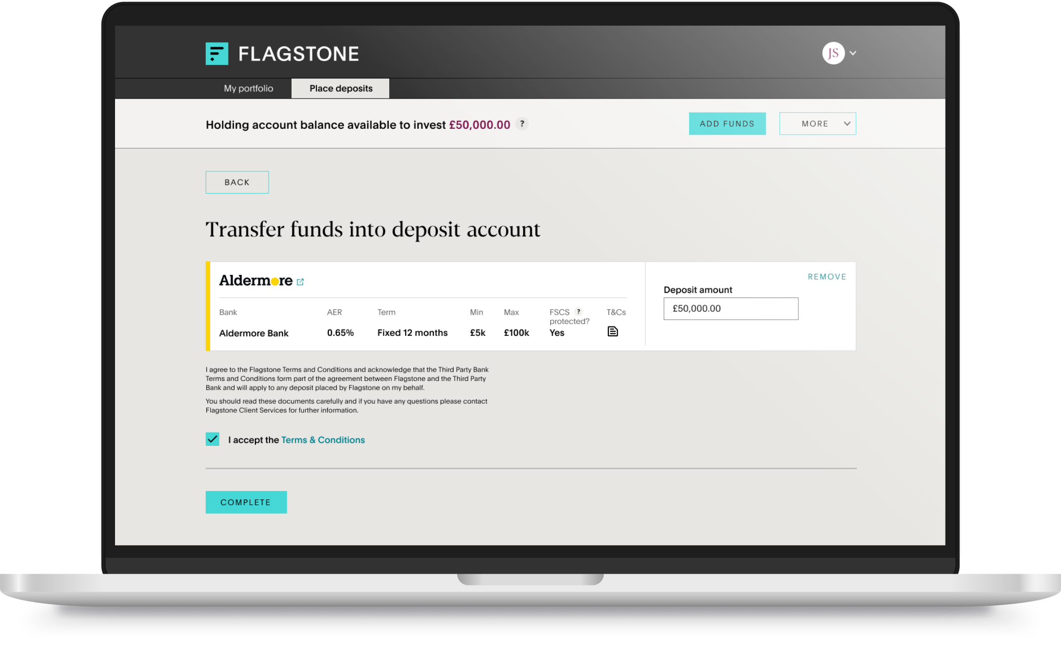 3. Deposit Fund Mobile