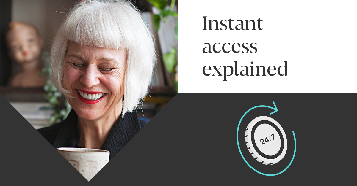 Instant access savings accounts explained Flagstone